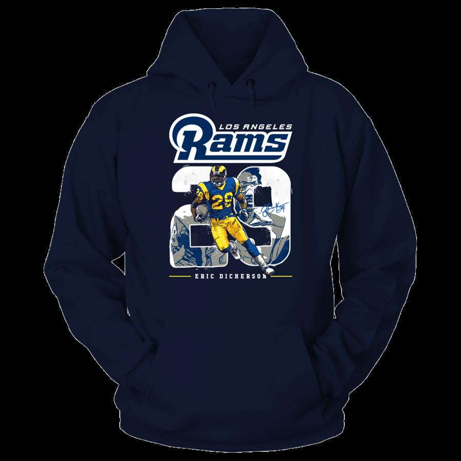 LOS ANGELES RAMS - DICKERSON - NUMBER PORTRAIT SUPER BOWL