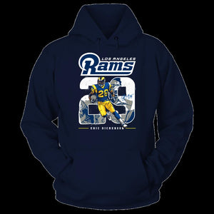 LOS ANGELES RAMS - DICKERSON - NUMBER PORTRAIT SUPER BOWL