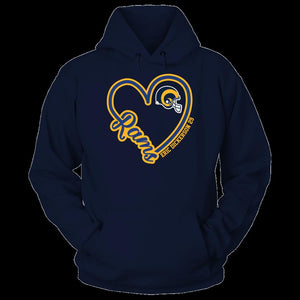 LOS ANGELES RAMS - DICKERSON - HEART SCRIPT SUPER BOWL