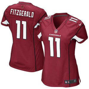 Girls Youth Arizona Cardinals Larry Fitzgerald Nike Cardinal Replica Game Jersey