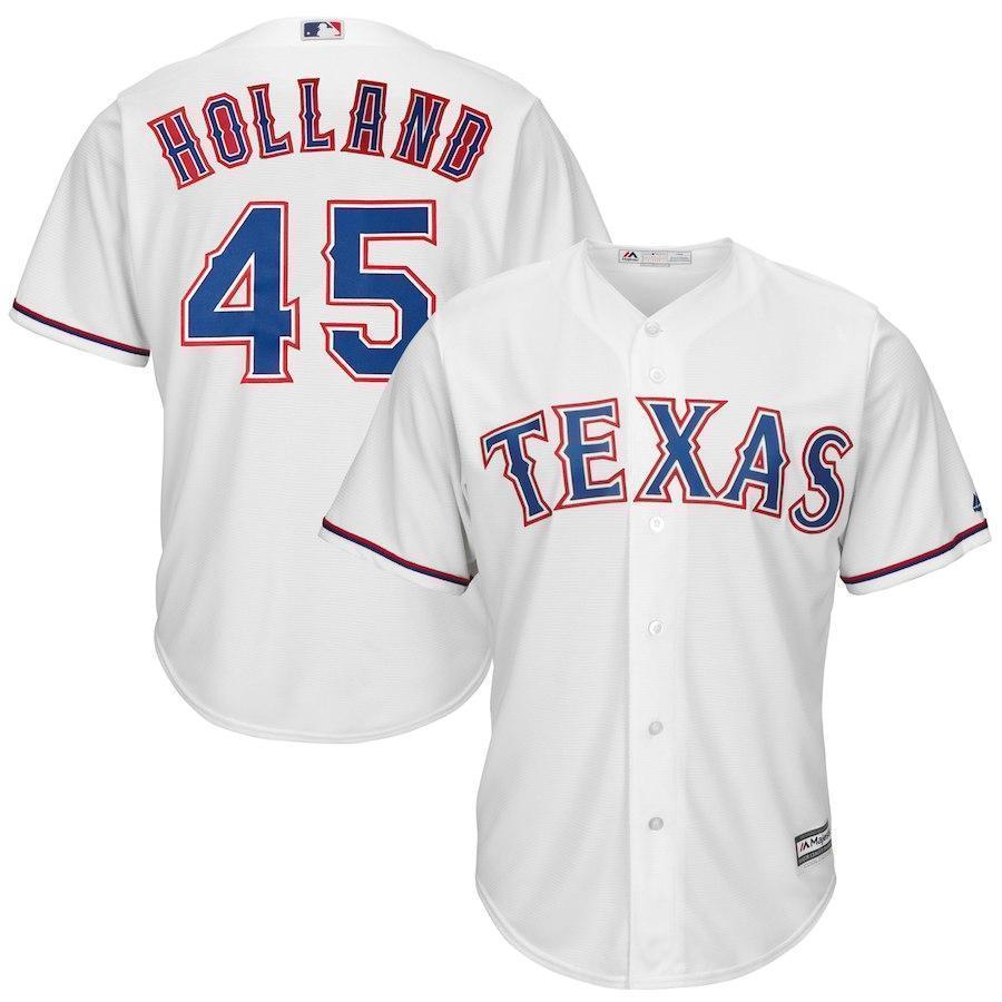 Derek Holland Texas Rangers Baseball Player Jersey