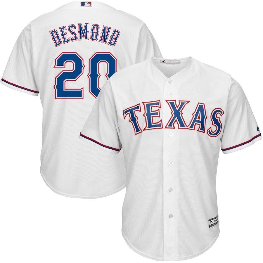 Ian Desmond Texas Rangers Baseball Player Jersey