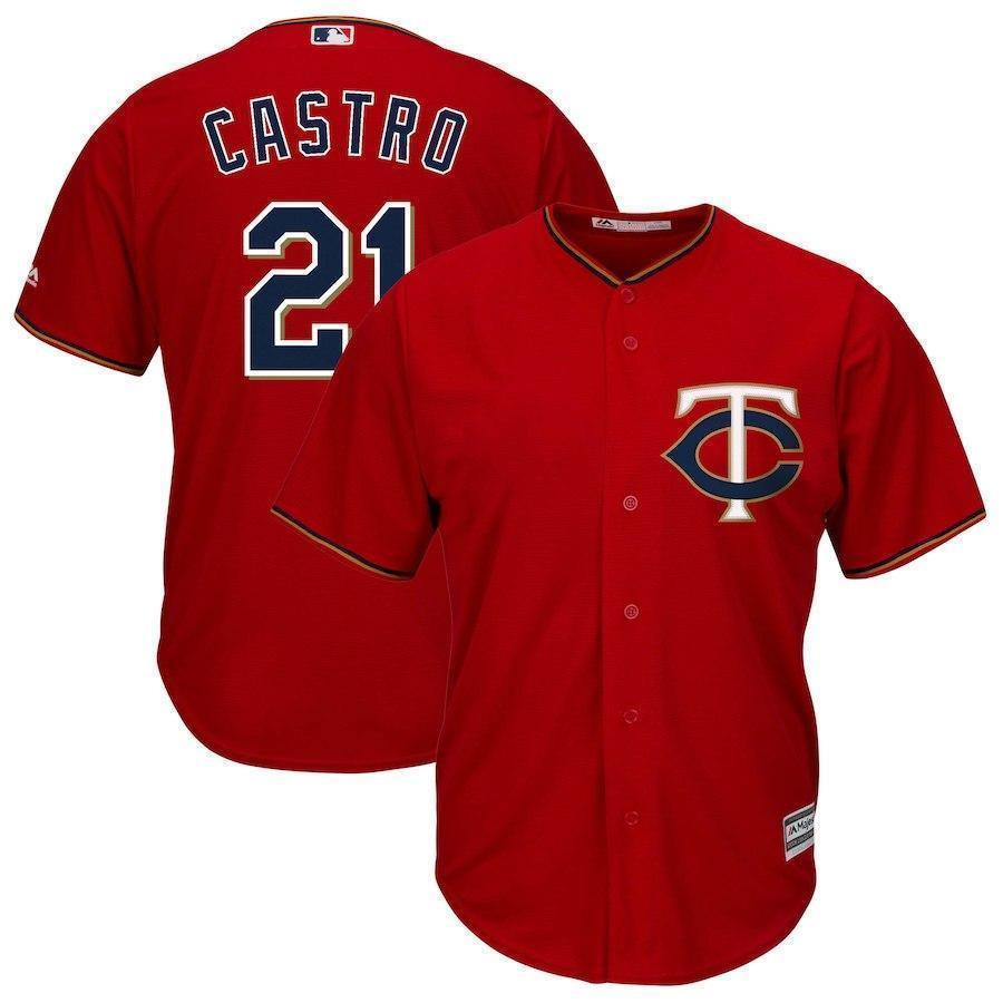 Jason Castro Minnesota Twins Baseball Player Jersey