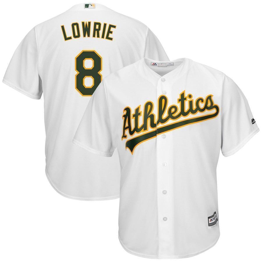 Jed Lowrie Oakland Athletics Baseball Player Jersey