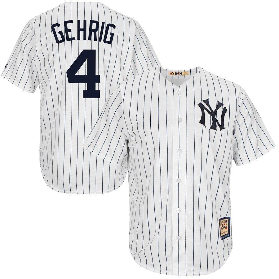 Lou Gehrig New York Yankees Baseball Player Jersey