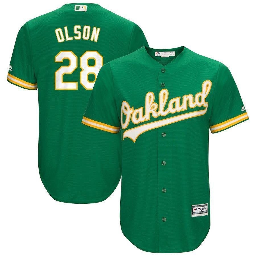 Matt Olson Oakland Athletics Baseball Player Jersey
