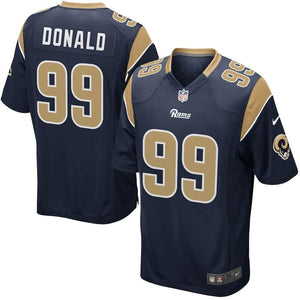 LOS ANGELES RAMS SUPER BOWL AARON DONALD JERSEY 2018 - 2019