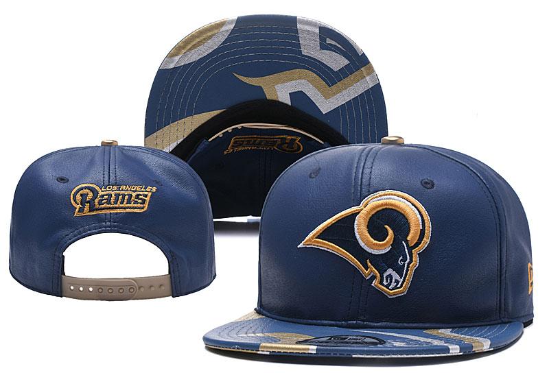 LOS ANGELES RAMS NAVY SNAPBACK CAP SUPER BOWL