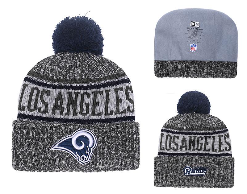 LOS ANGELES RAMS SUPER BOWL DARK GRAY WOOLEN CAP