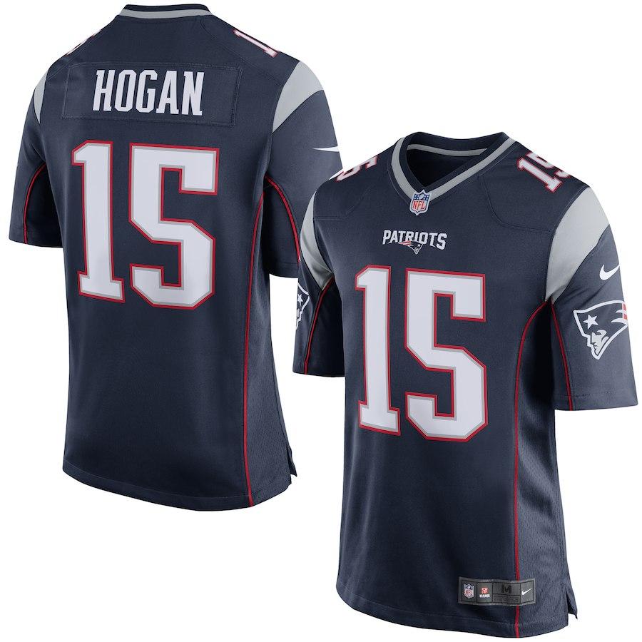 Chris Hogan New England Patriots Game Jersey - Navy 2018/2019 Super Bowl