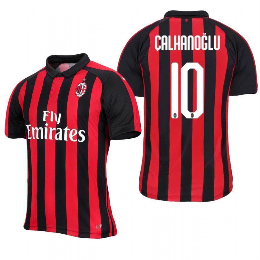 Hakan Calhanoglu AC Milan Home Jersey 2018/19