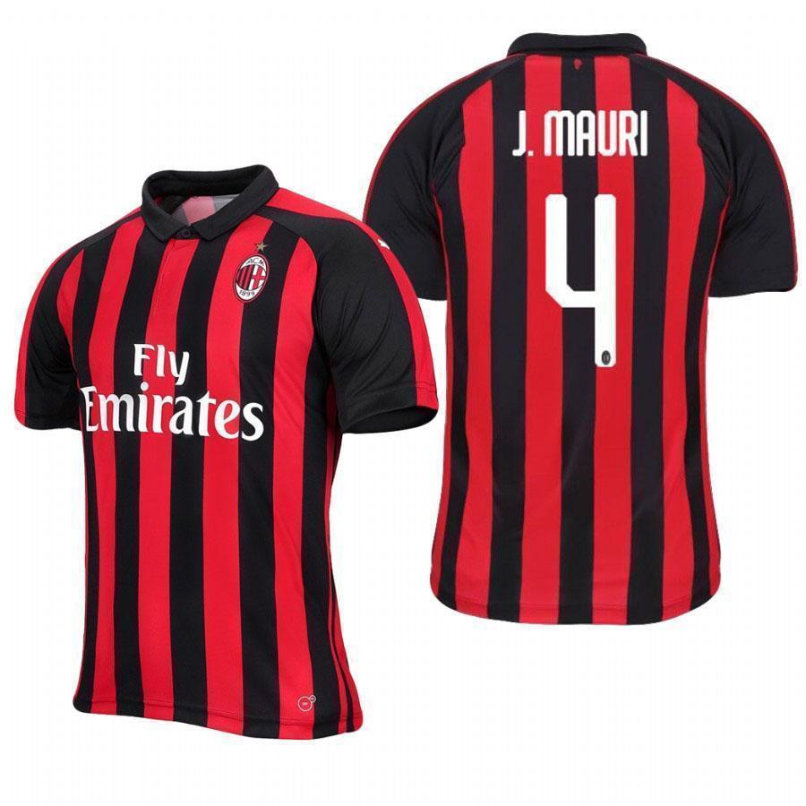 Jose Mauri AC Milan Home Jersey 2018/19