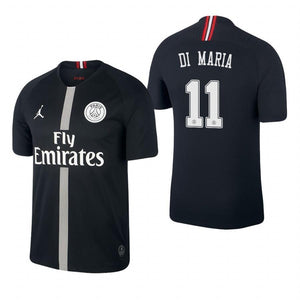 Di Maria Paris Saint-Germain X Jordan Champions League Jersey 2018/19 Black