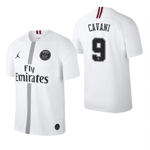 Edinson Cavani Paris Saint-Germain X Jordan Champions League Jersey 2018/19 White