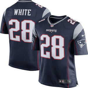 James White New England Patriots Men's Game Jersey - Navy 2018/2019 Super Bowl