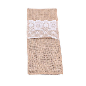 Natural Burlap Lace