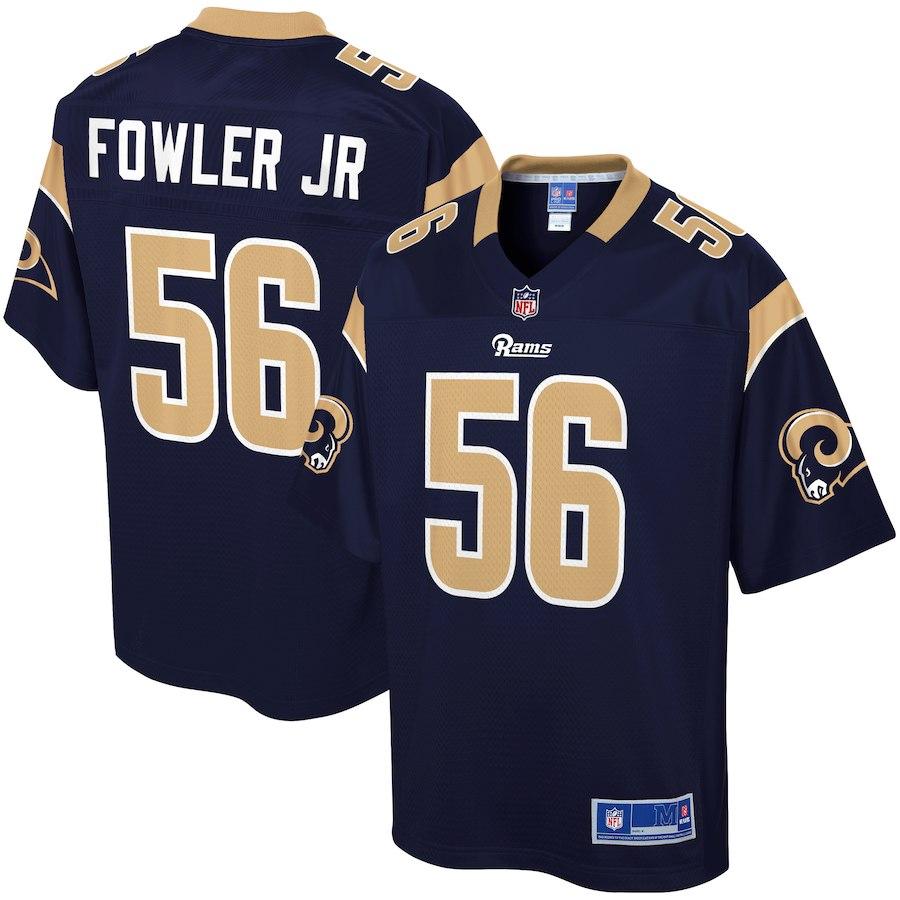Dante Fowler Jr. Los Angeles Rams Super Bowl NFL Pro Line Player Jersey – Navy