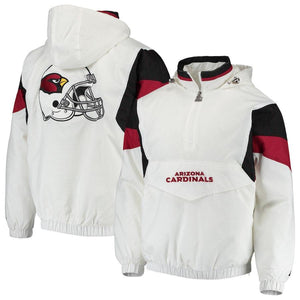 Men's Arizona Cardinals Starter White Thursday Night Lights Breakaway Jacket