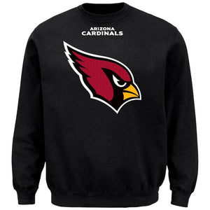 Men's Arizona Cardinals Majestic Black Critical Victory SweatshirtMen's Arizona Cardinals Black Critical Victory Crew Sweatshirt