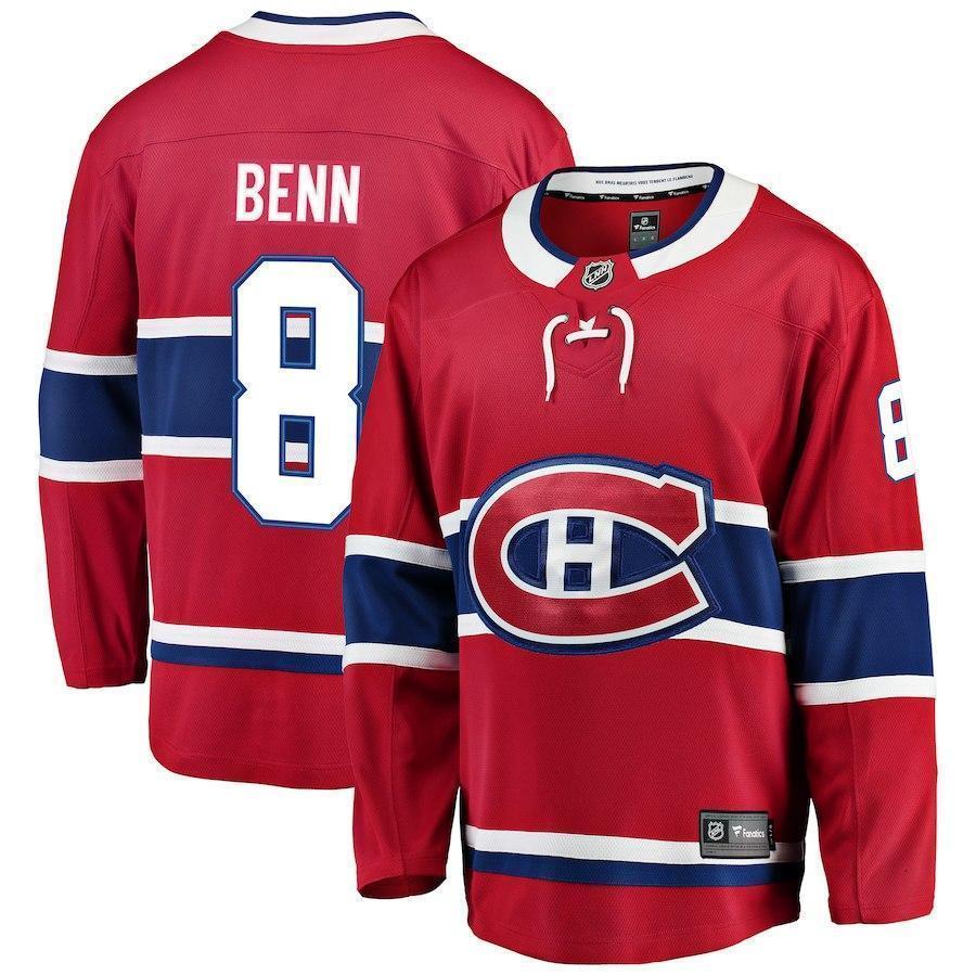 Jordie Benn Montreal Canadiens Player Swingman Jersey