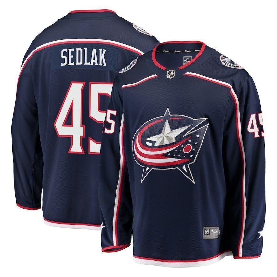 Lukas Sedlak Columbus Blue Jackets Player Swingman Jersey
