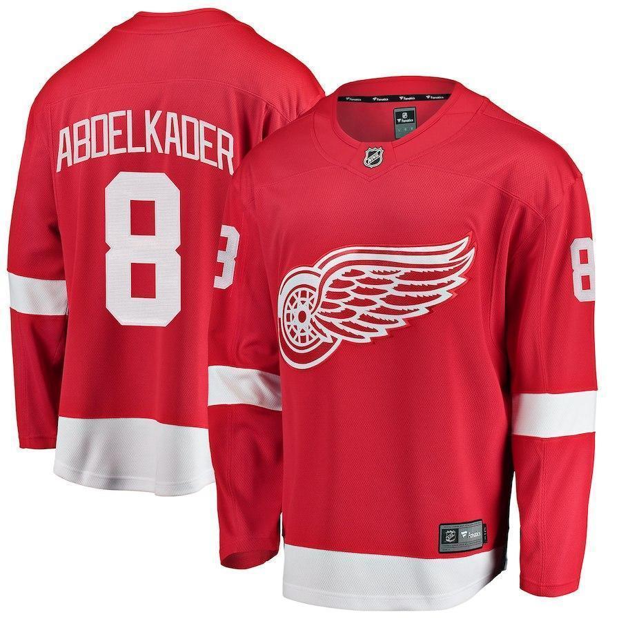 Justin Abdelkader Detroit Red Wings Player Swingman Jersey