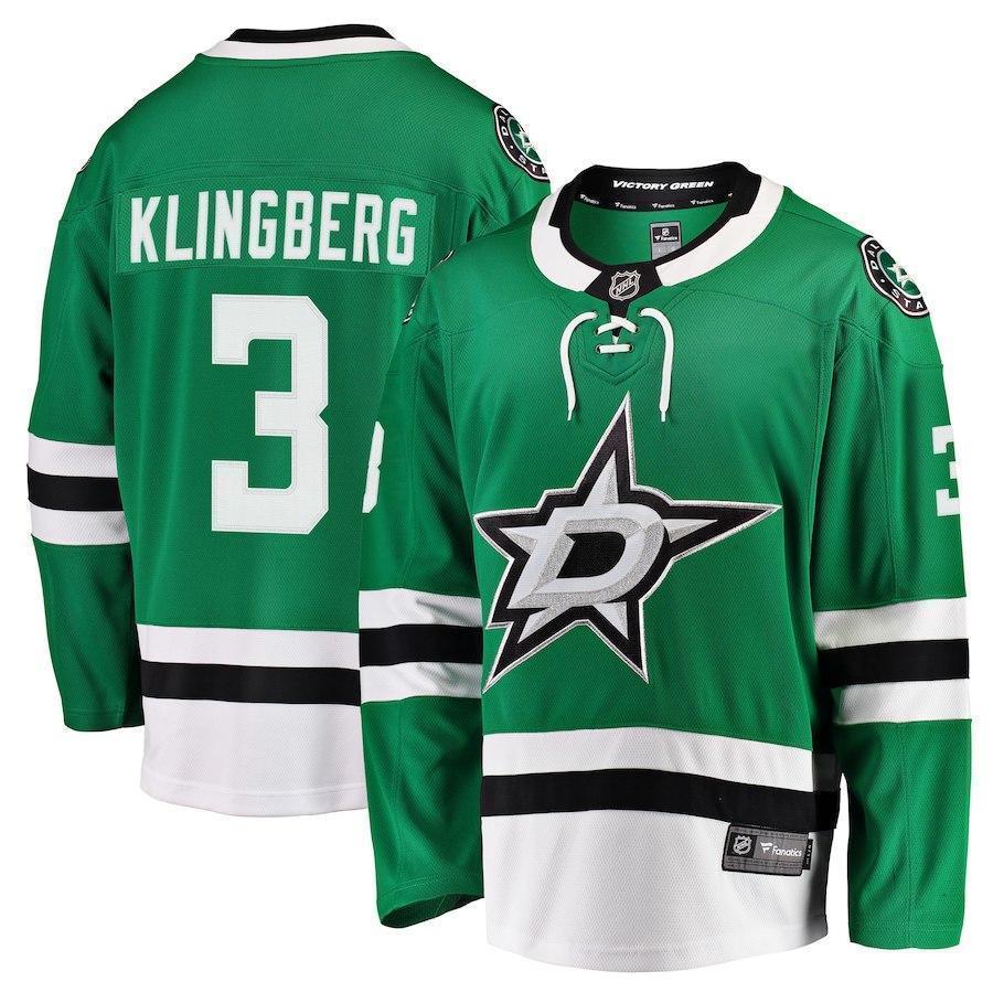 John Klingberg Dallas Stars Player Swingman Jersey