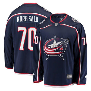 Joonas Korpisalo Columbus Blue Jackets Player Swingman Jersey