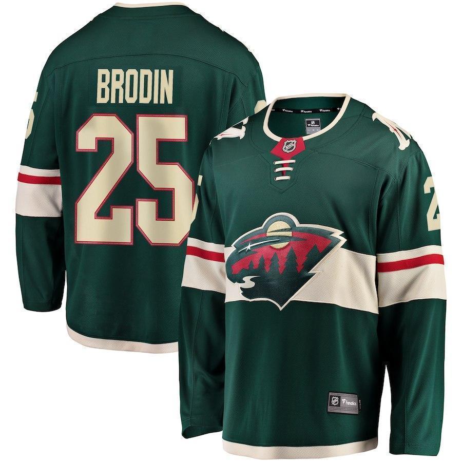 Jonas Brodin Minnesota Wild Player Swingman Jersey