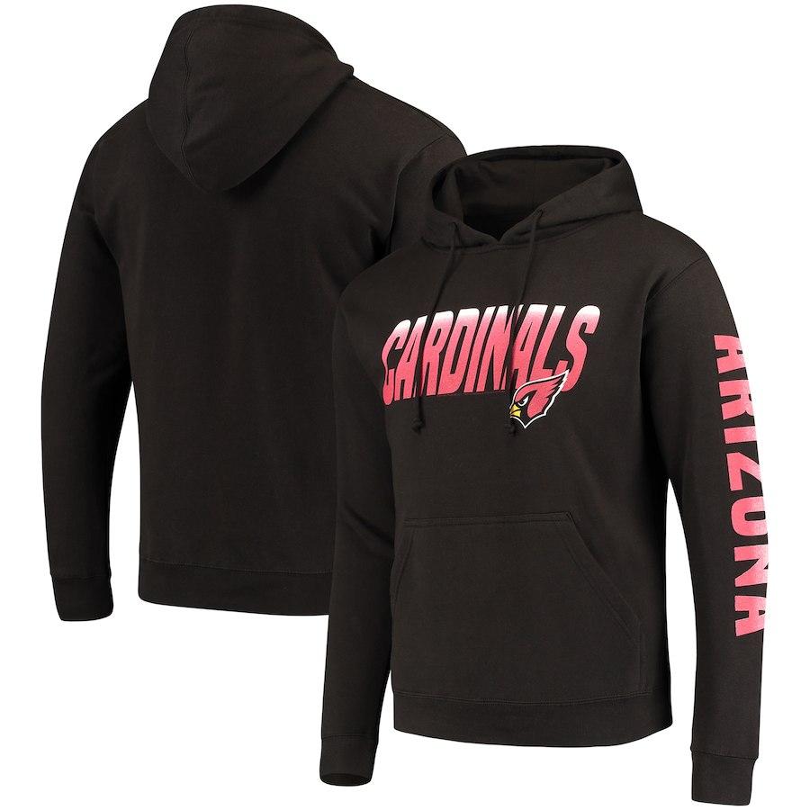 Men's Arizona Cardinals Black Team Logo Pullover Hoodie
