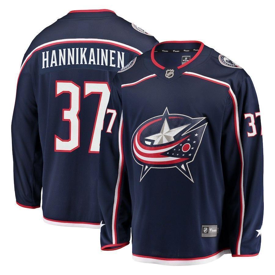 Markus Hannikainen Columbus Blue Jackets Player Swingman Jersey