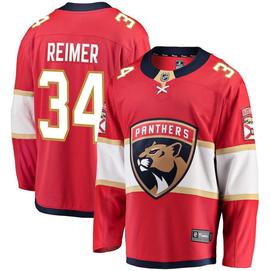 James Reimer Florida Panthers Player Swingman Jersey