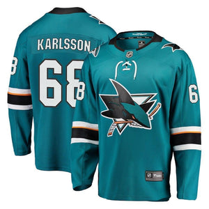 Melker Karlsson San Jose Sharks Player Swingman Jersey