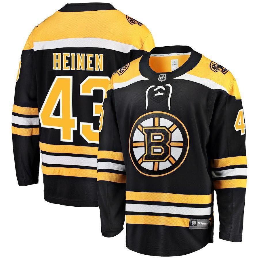 Danton Heinen Boston Bruins Player Swingman Jersey