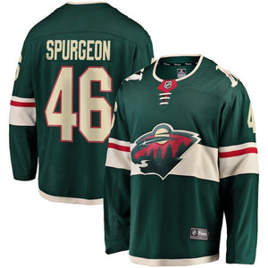 Jared Spurgeon Minnesota Wild Player Swingman Jersey
