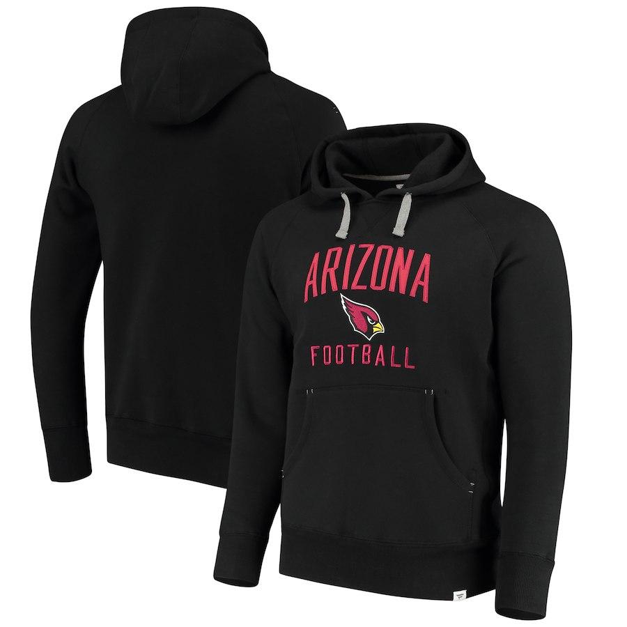 Men's Arizona Cardinals NFL Pro Line by Fanatics Branded Black Indestructible Pullover Hoodie