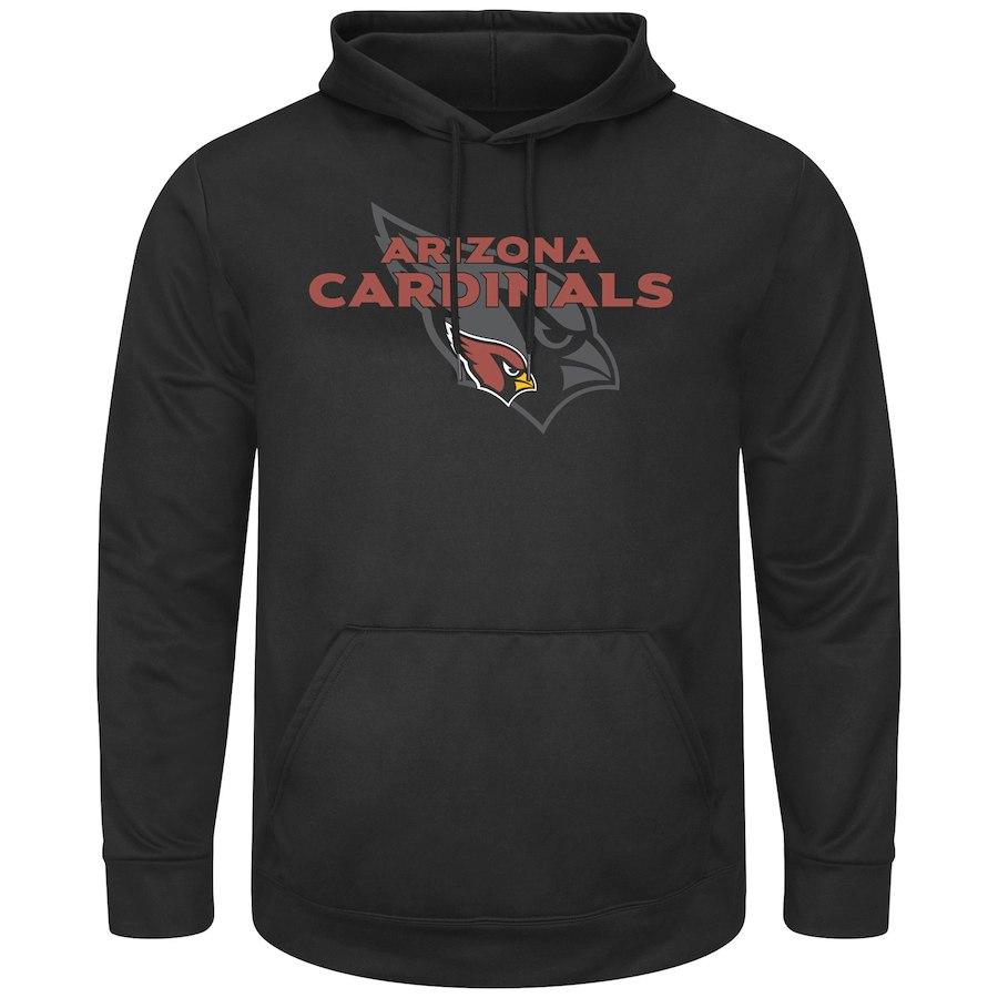 Men's Arizona Cardinals Black Pick Six Pullover Hoodie