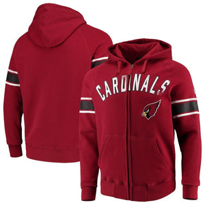 Men's Arizona Cardinals Hands High Cardinal Arena Full-Zip Hoodie