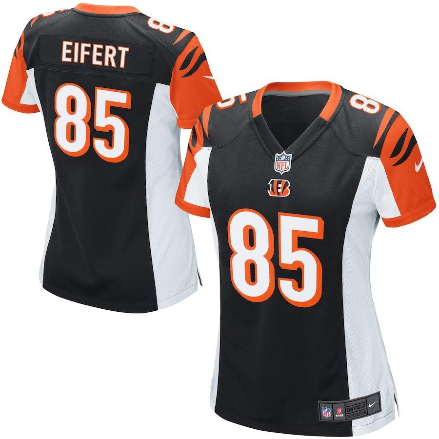 Girls Youth Cincinnati Bengals Tyler Eifert Nike Black Game Jersey