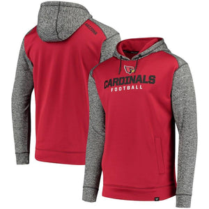 Men's Arizona Cardinals NFL Pro Line by Fanatics Branded Cardinal Static Fleece Pullover Hoodie