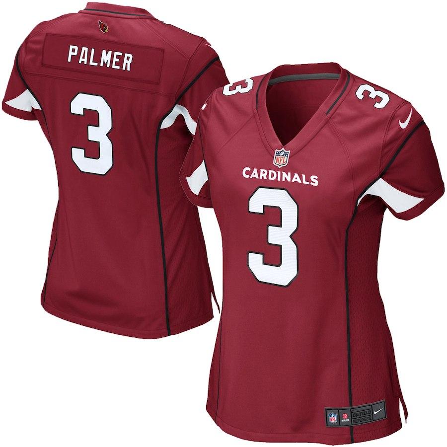 Girls Youth Arizona Cardinals Carson Palmer Nike Cardinal Game Jersey