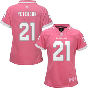 Girls Youth Arizona Cardinals Patrick Peterson Pink Bubble Gum Jersey
