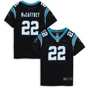 Girls Youth Carolina Panthers Christian McCaffrey Nike Black Game Jersey