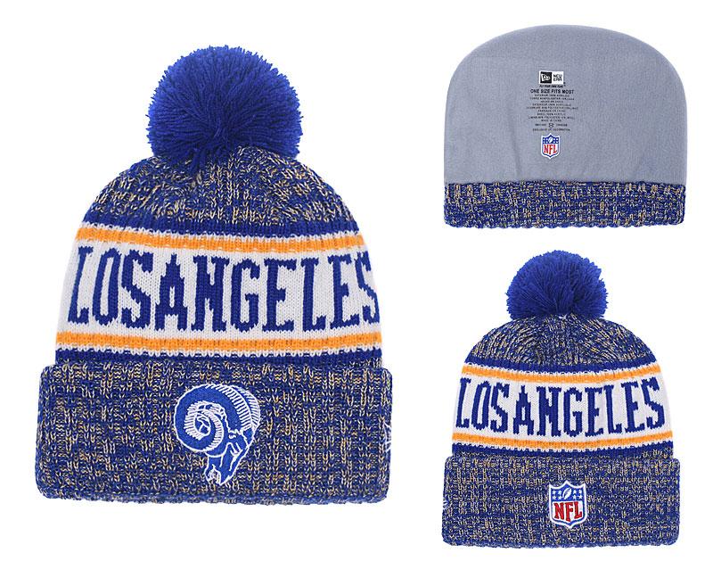 LOS ANGELES RAMS SUPER BOWL ROYAL WOOLEN CAP