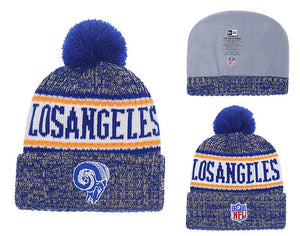 LOS ANGELES RAMS SUPER BOWL ROYAL WOOLEN CAP